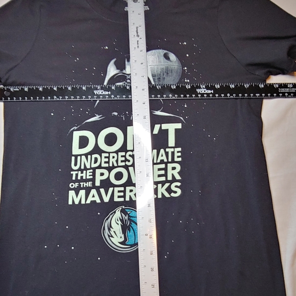 Darth Vader NEVER UNDERESTIMATE THE POWER OF THE MAVERICKS Small - Picture 4 of 8